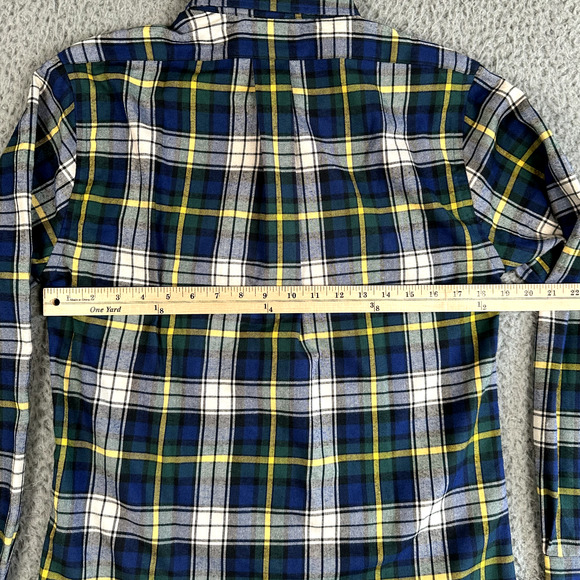 Vineyard Vines Crosby Shirt Mens Small Plaid Button Down Flannel Performance New - Picture 9 of 12